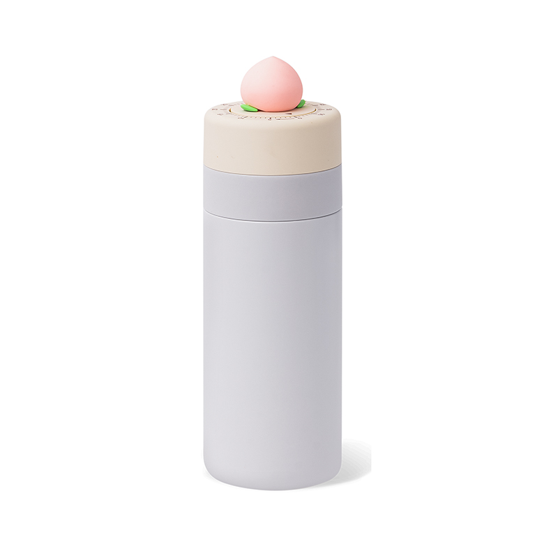Thermospheric Double-wall Vacuum Insulation Water Bottle with Timer