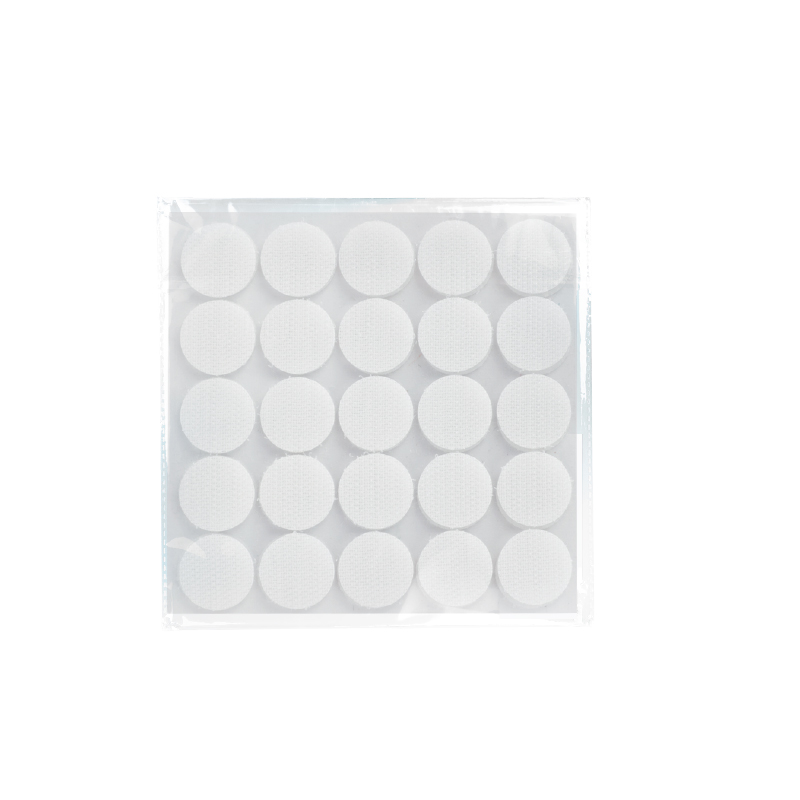 Self Adhesive Nylon Sticky Round Dot Stickers for Hanging Clothing