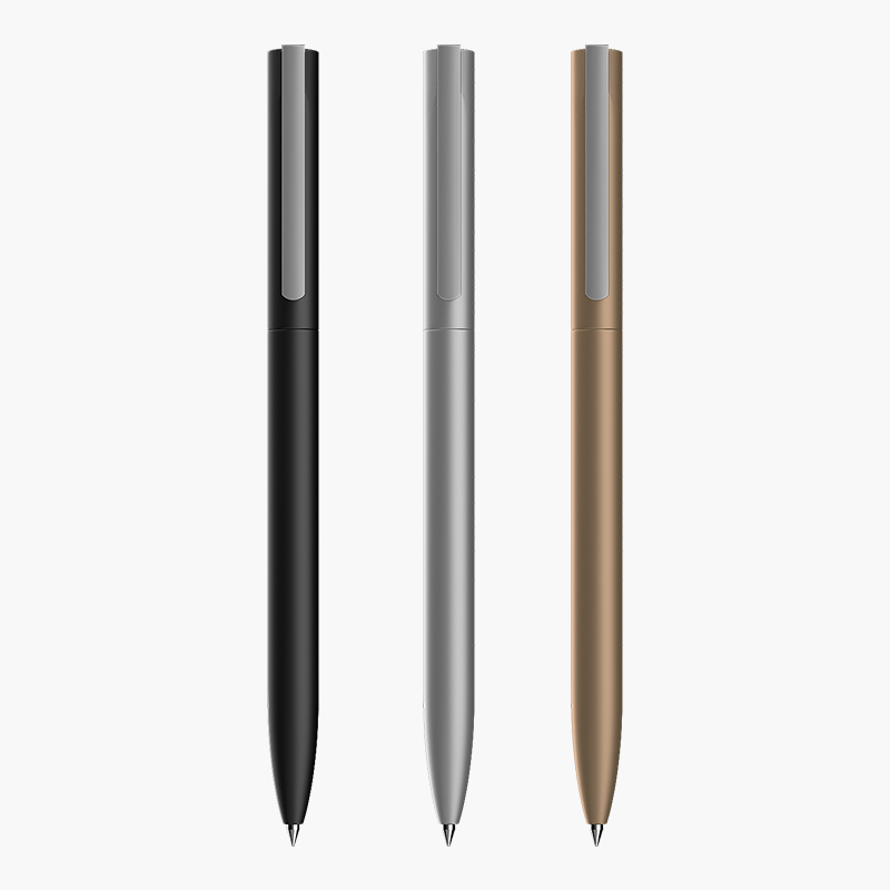 0.5mm Rotated Business Metal Gel Ink Pen Chinese Factory