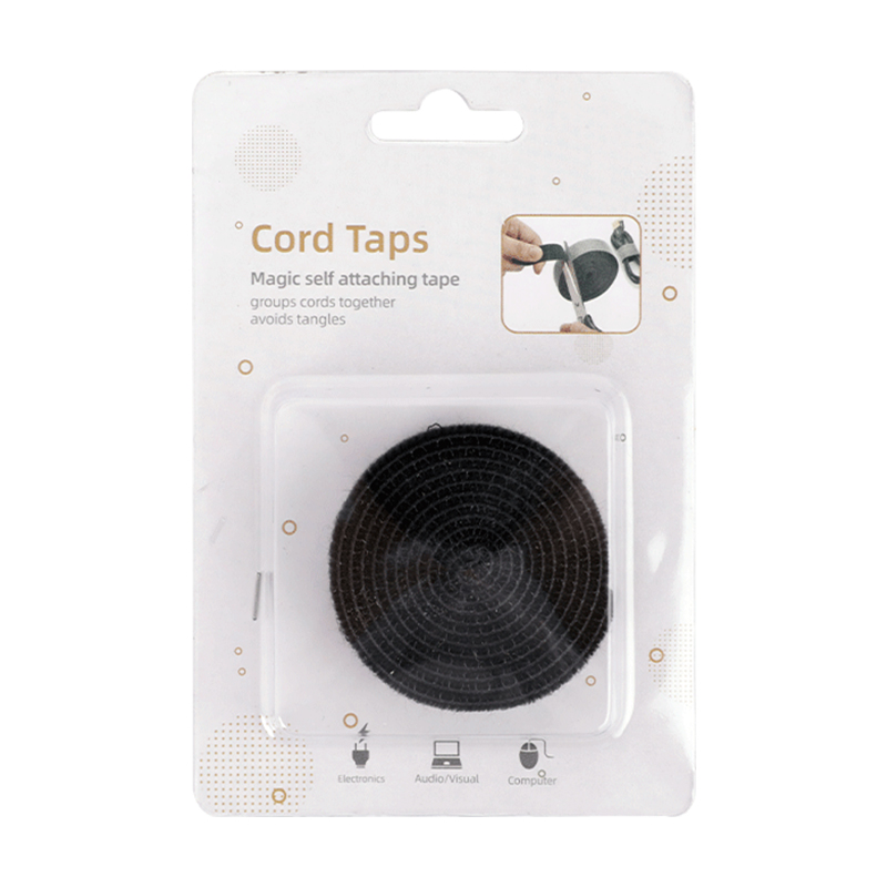 Cord Cable Self Attaching Tape Hook and Loop Fasteners