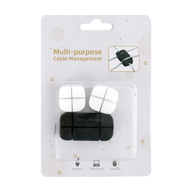 Silica Gel Multi Purpose Cable Management, 3 Pieces