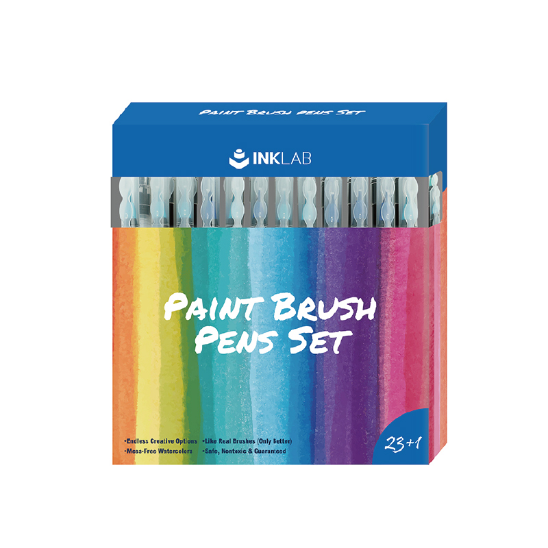 Multicolor Nylon Brush Pens Markers for Coloring&Calligraphy&Drawing