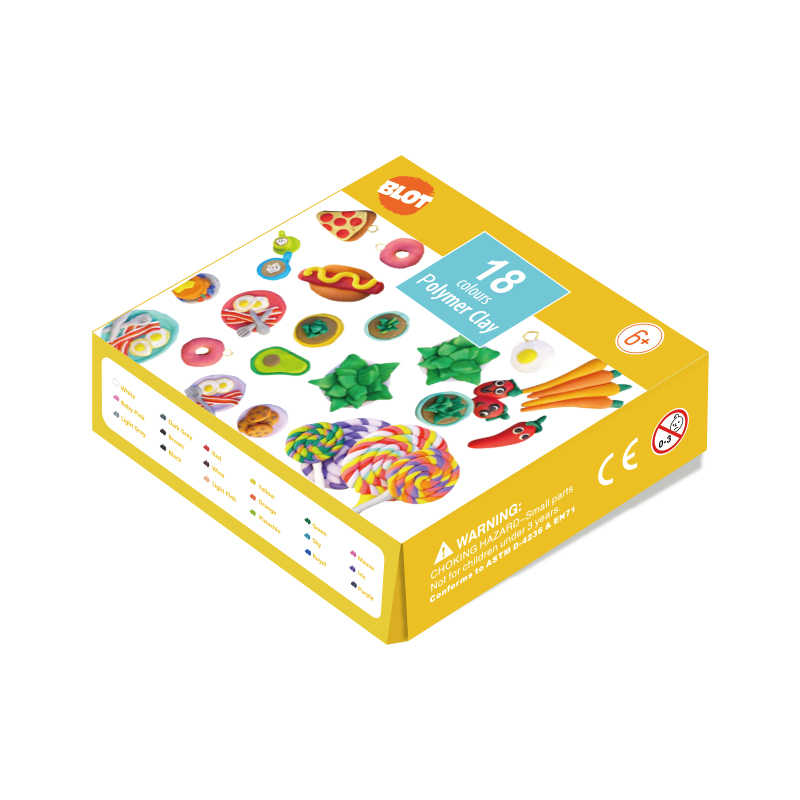 Kids Nontoxic 18 Colors Polymer DIY Clay Perfect Gifts