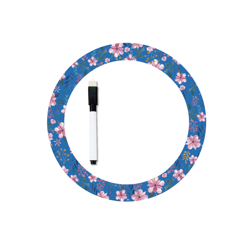 Circular Dry Erase Board Desk Accessory White Board Made in China