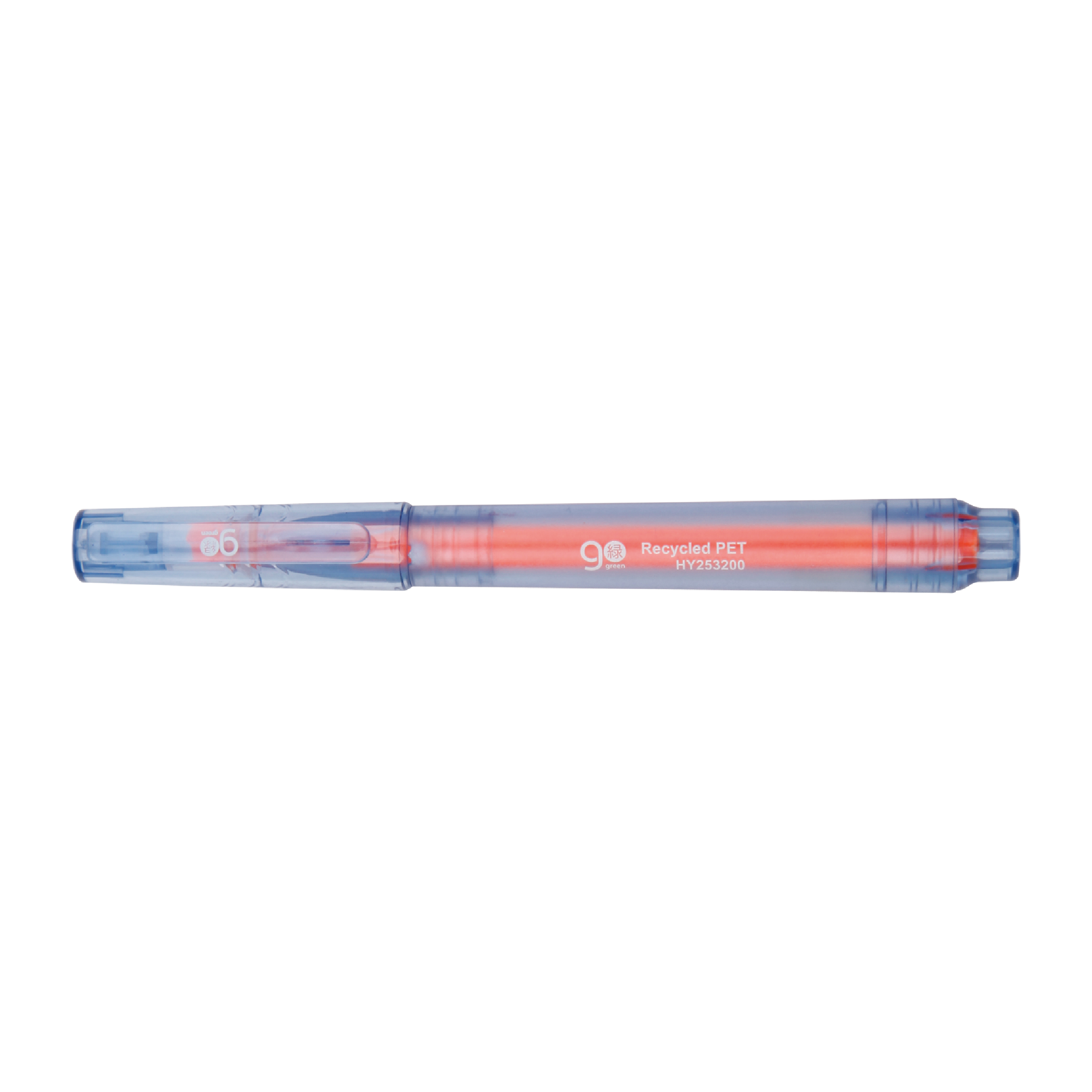 1-2.5mm Recycled Transparent Slim Highlighter Chisel Tip