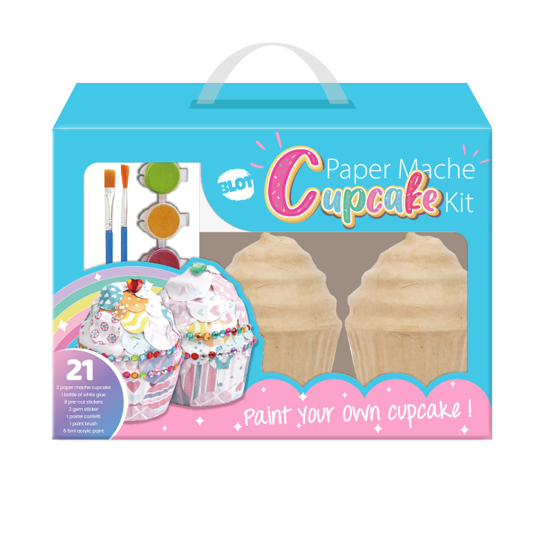 Paper Mache Cupcake Kit